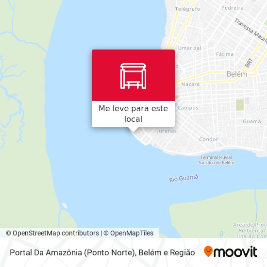 Portal Da Amazônia (Ponto Norte) mapa
