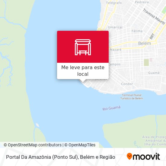 Portal Da Amazônia (Ponto Sul) mapa