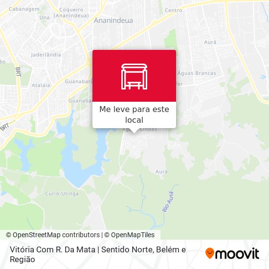 Vitória Com R. Da Mata | Sentido Norte mapa