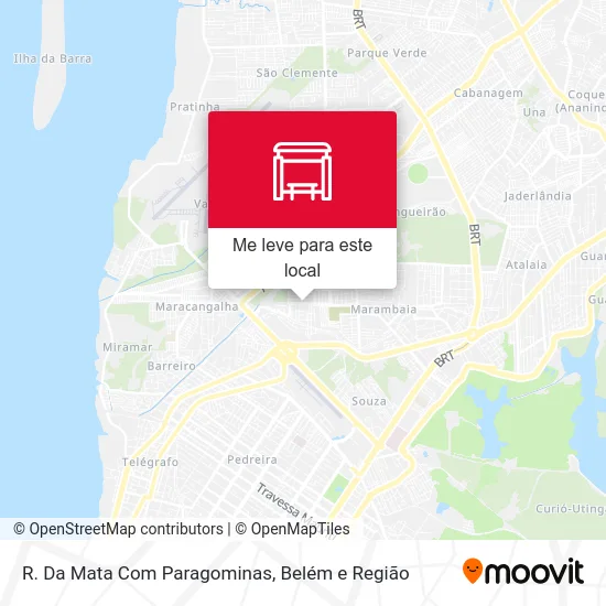 R. Da Mata Com Paragominas mapa