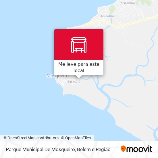 Parque Municipal De Mosqueiro mapa