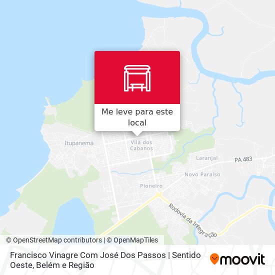 Francisco Vinagre Com José Dos Passos | Sentido Oeste mapa
