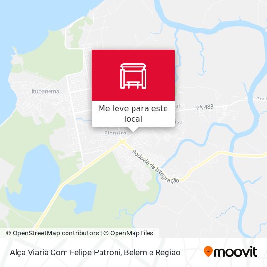 Alça Viária Com Felipe Patroni mapa