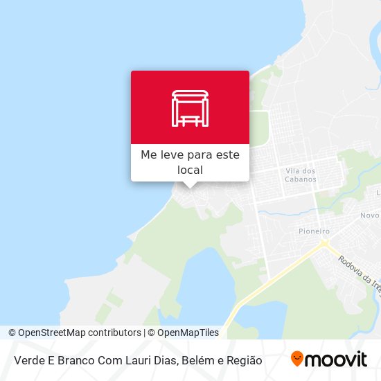 Verde E Branco Com Lauri Dias mapa