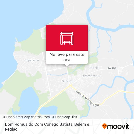 Dom Romualdo Com Cônego Batista mapa