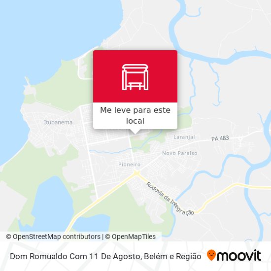 Dom Romualdo Com 11 De Agosto mapa
