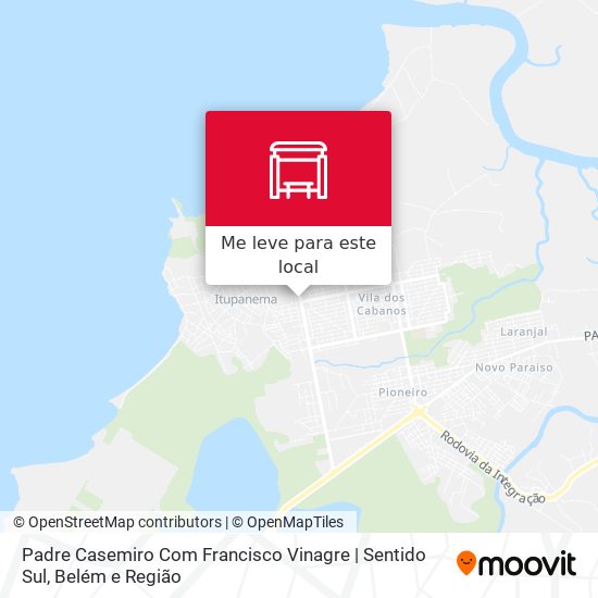 Padre Casemiro Com Francisco Vinagre | Sentido Sul mapa