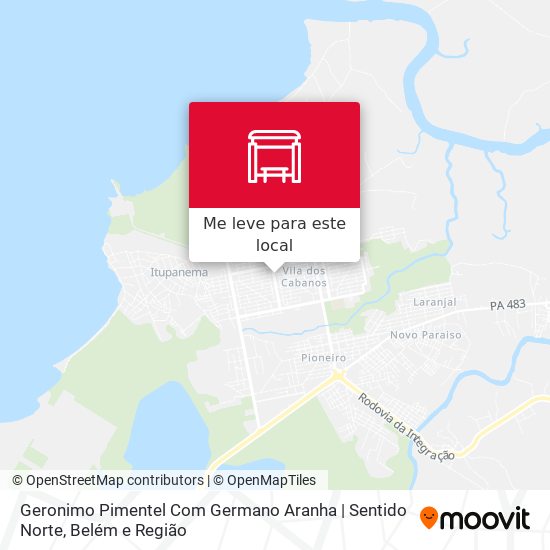 Geronimo Pimentel Com Germano Aranha | Sentido Norte mapa