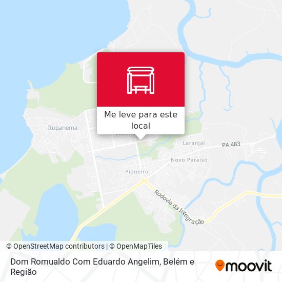 Dom Romualdo Com Eduardo Angelim mapa