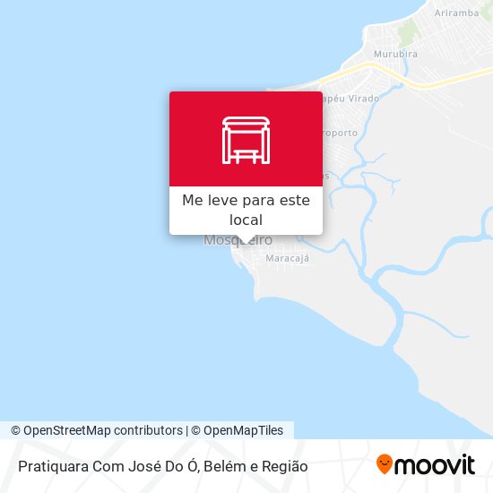 Pratiquara Com José Do Ó mapa