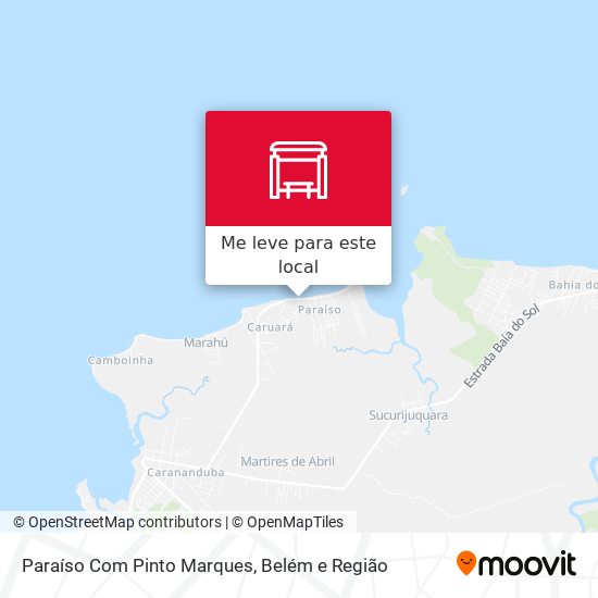 Paraíso Com Pinto Marques mapa
