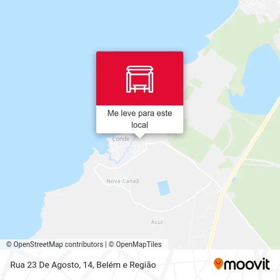 Rua 23 De Agosto, 14 mapa