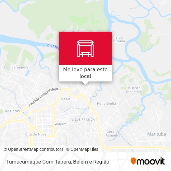 Tumucumaque Com Tapera mapa