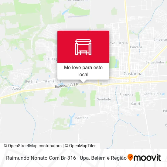 Raimundo Nonato Com Br-316 | Upa mapa