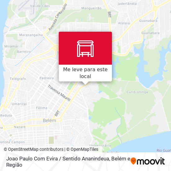 Joao Paulo Com Evira / Sentido Ananindeua mapa