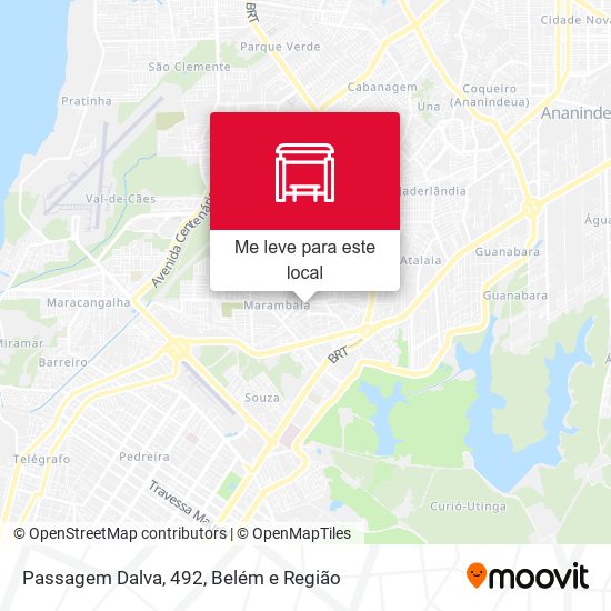 Passagem Dalva, 492 mapa