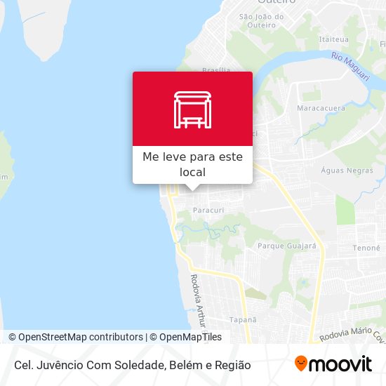 Cel. Juvêncio Com Soledade mapa