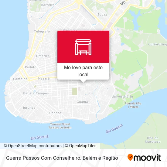 Guerra Passos Com Conselheiro mapa