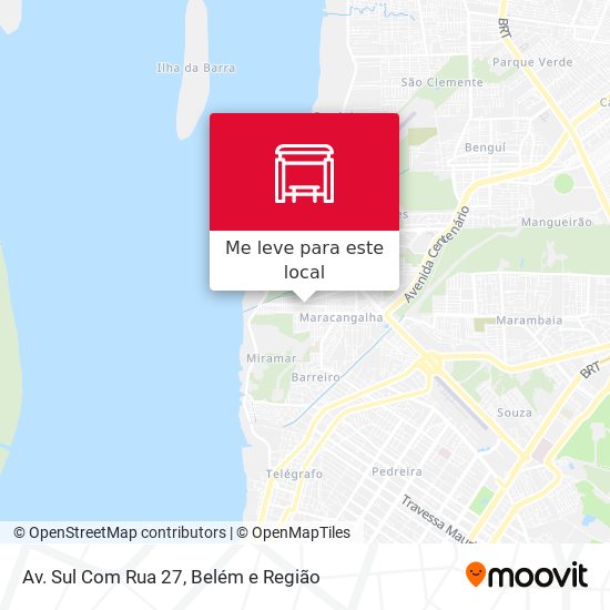 Av. Sul Com Rua 27 mapa