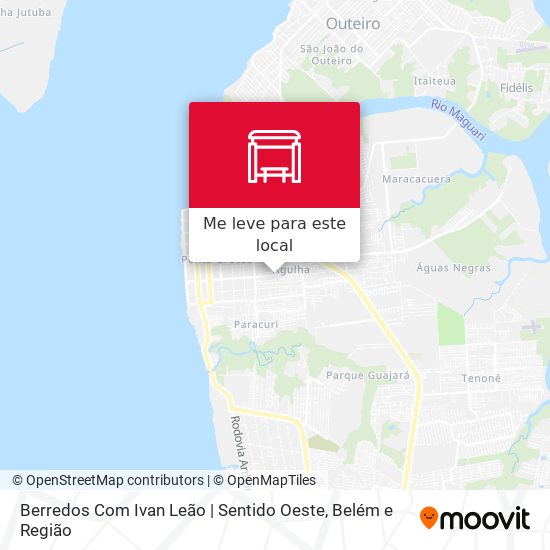 Berredos Com Ivan Leão | Sentido Oeste mapa