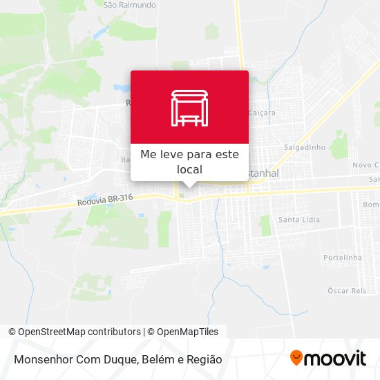 Monsenhor Com Duque mapa