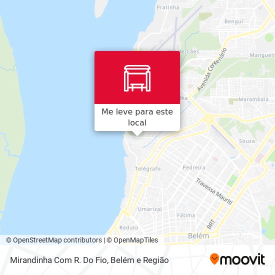 Mirandinha Com R. Do Fio mapa