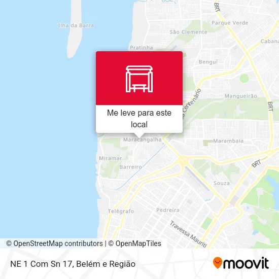 NE 1 Com Sn 17 mapa