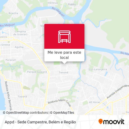 Appd - Sede Campestre mapa