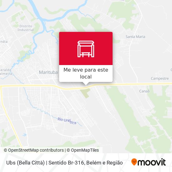 Ubs (Bella Città) | Sentido Br-316 mapa