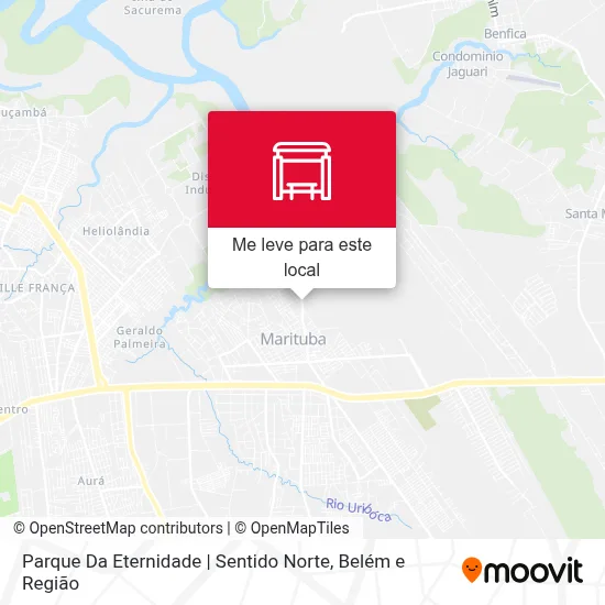 Parque Da Eternidade | Sentido Norte mapa