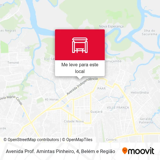 Avenida Prof. Amintas Pinheiro, 4 mapa