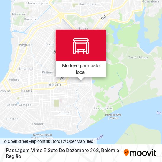 Passagem Vinte E Sete De Dezembro 362 mapa