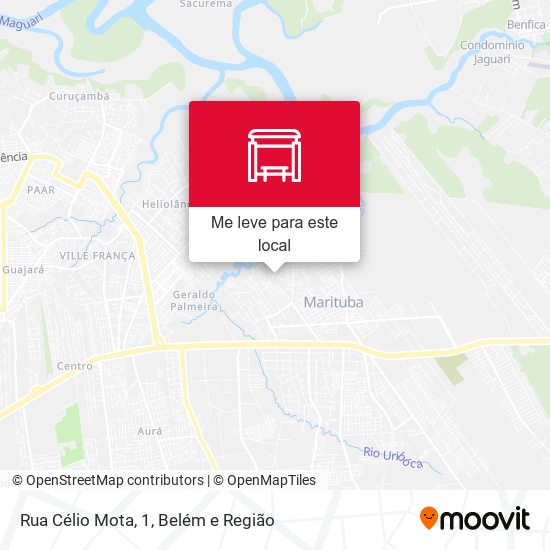 Rua Célio Mota, 1 mapa