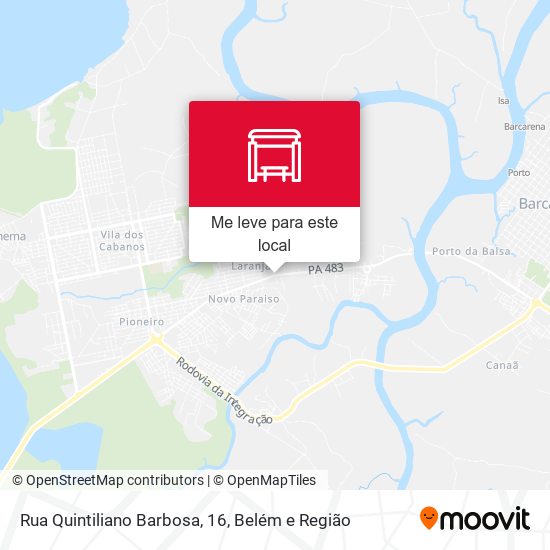 Rua Quintiliano Barbosa, 16 mapa