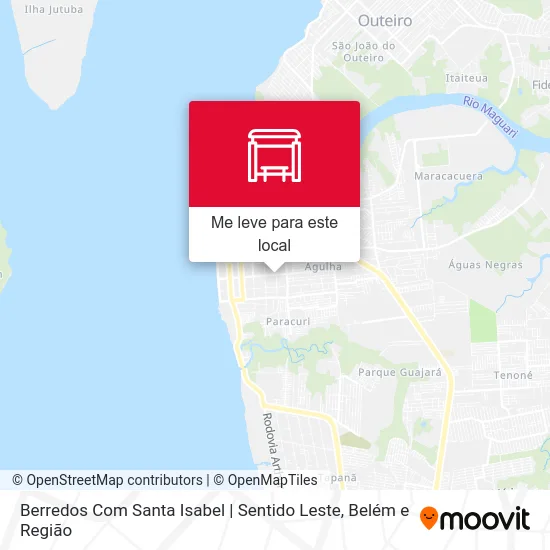 Berredos Com Santa Isabel | Sentido Leste mapa