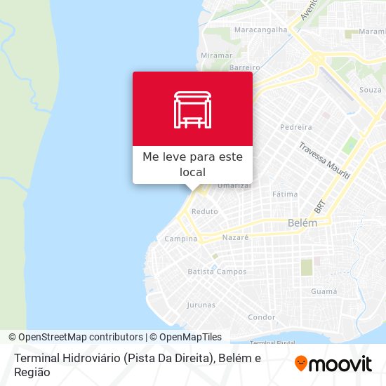 Terminal Hidroviário (Pista Da Direita) mapa