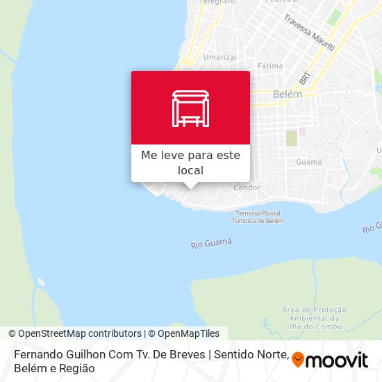 Fernando Guilhon Com Tv. De Breves | Sentido Norte mapa