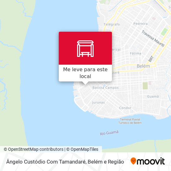 Ângelo Custódio Com Tamandaré mapa