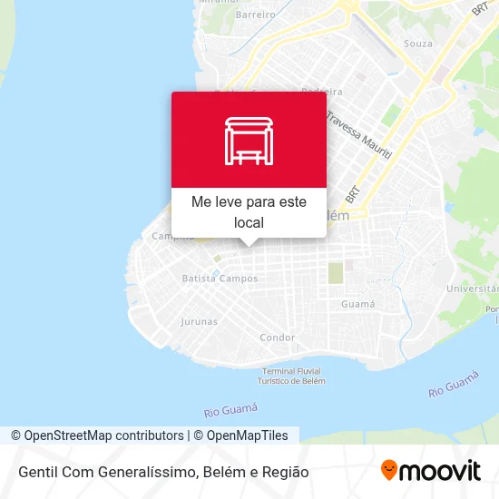 Gentil Com Generalíssimo mapa