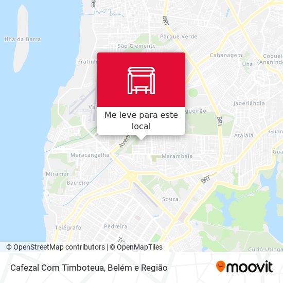 Cafezal Com Timboteua mapa