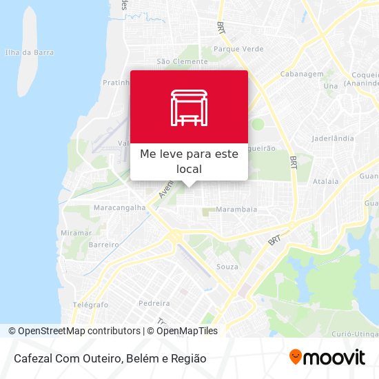 Cafezal Com Outeiro mapa