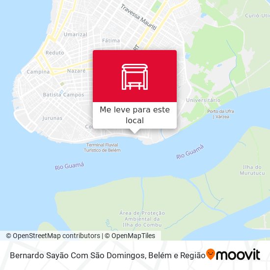Bernardo Sayão Com São Domingos mapa