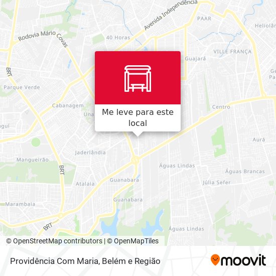 Providência Com Maria mapa