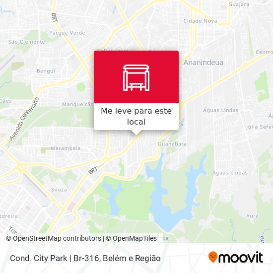 Cond. City Park | Br-316 mapa
