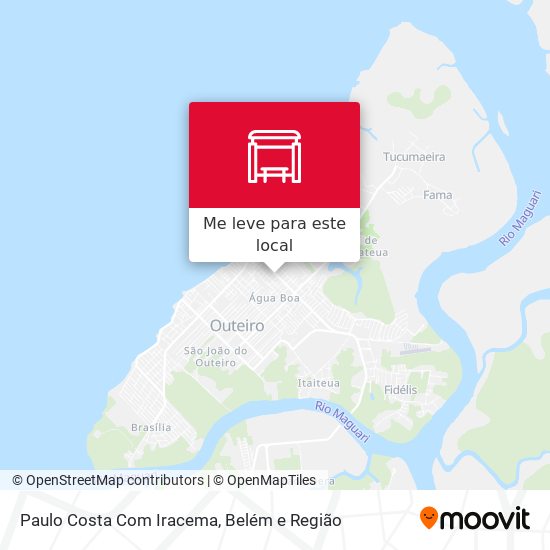 Paulo Costa Com Iracema mapa