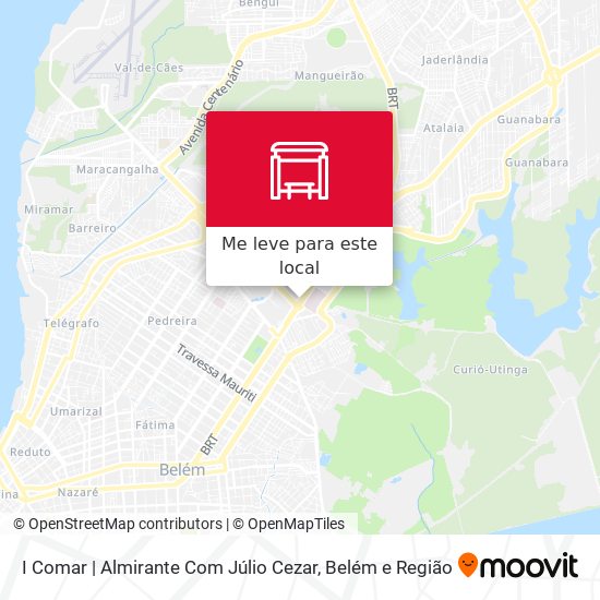 I Comar | Almirante Com Júlio Cezar mapa