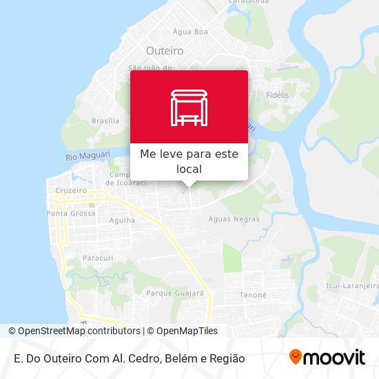 E. Do Outeiro Com Al. Cedro mapa