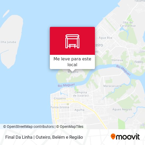 Final Da Linha | Outeiro mapa