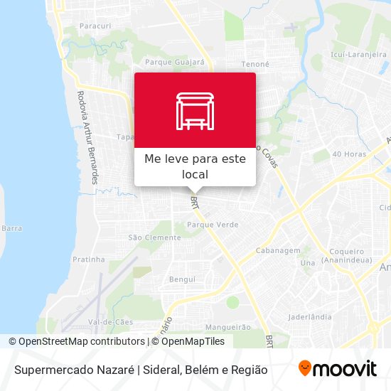 Supermercado Nazaré | Sideral mapa