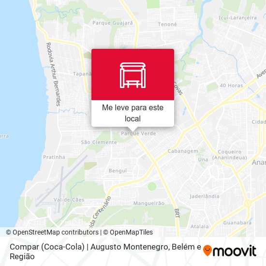 Compar (Coca-Cola) | Augusto Montenegro mapa